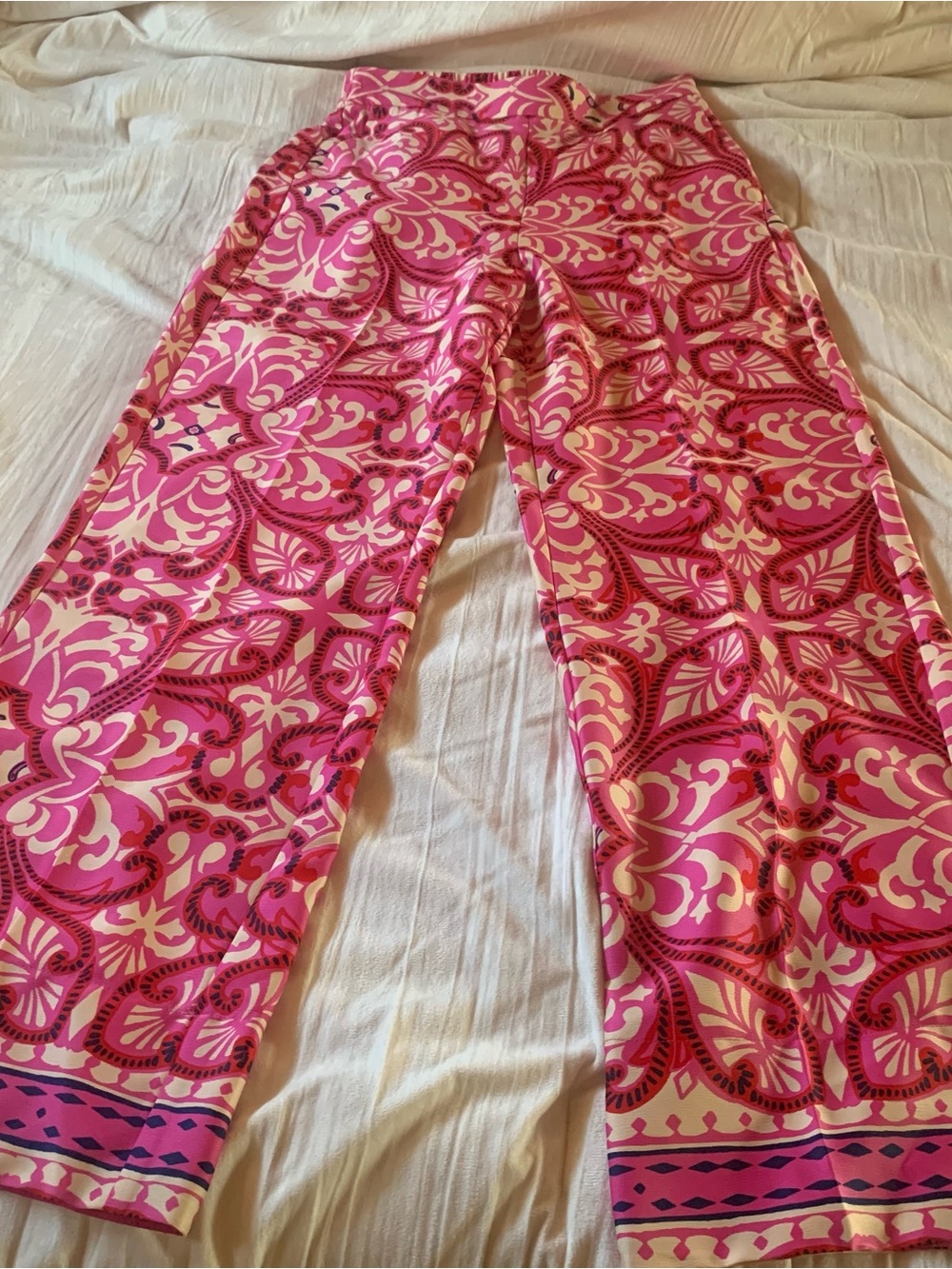 Pink Arabian Holiday Pants